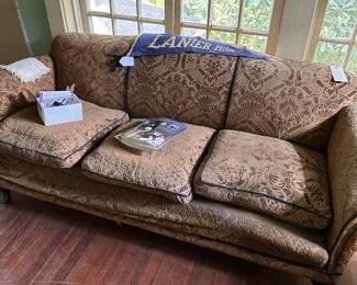 Vintage upholstered sofa