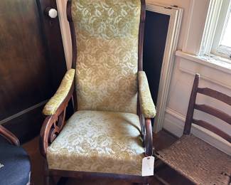 Upholstered rocker