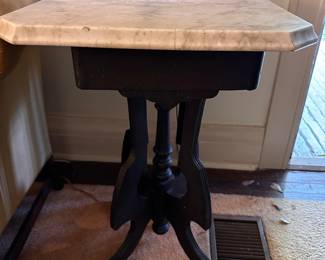 Marble top table