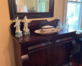 Empire chest and mirror