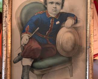 Victorian child’s print