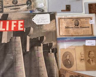 Civil War memorbilia