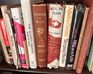 Large assortment of books