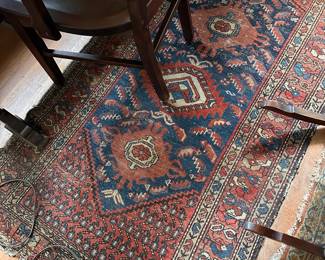 Close up of Asian rug