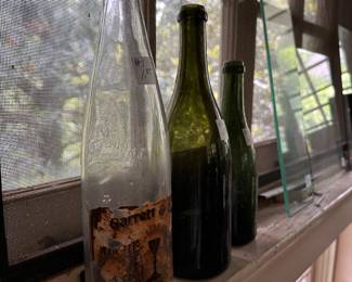 Antique bottles
