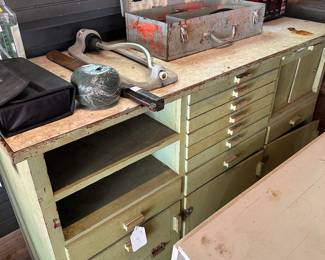 Antique medical chest
