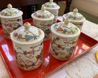 Covered cups