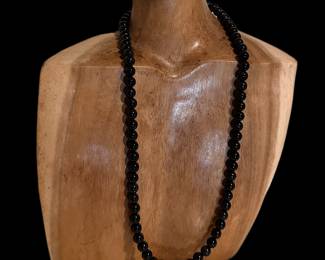 Onyx Beaded Necklace