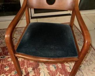 Set of 6 Ward Bennet/Brickle Assoc. Modernist Dining Chairs