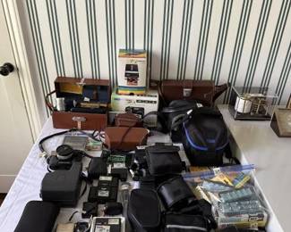 Camera Equipment, including Leica