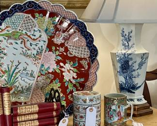 Imari and Rose Medallion