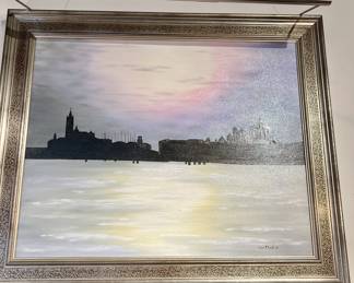 Original Work of Art with Art Light