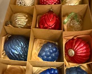 Vintage Christmas Ornaments