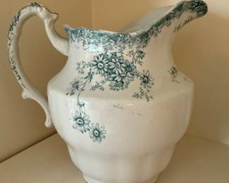 Antique English Porcelain Pitcher