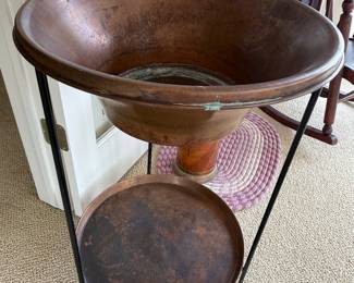Copper Plant Stand