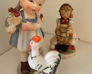 Hummel Girl with Rooster