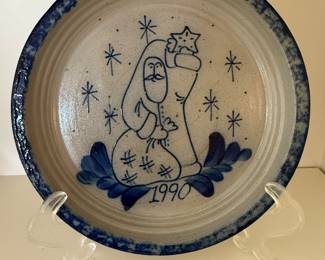 Eldreth Pottery Salt Glaze Plates