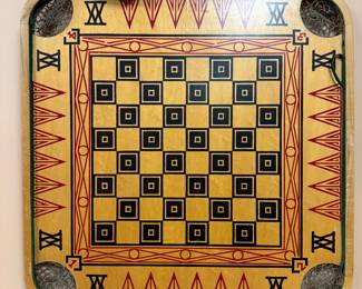 Vintage Carrom Game Board