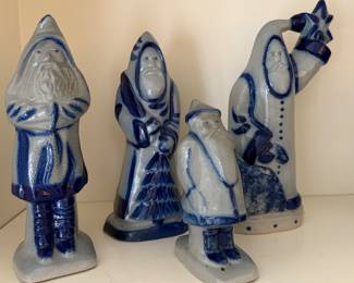 Eldreth Salt Glazed Santa’s