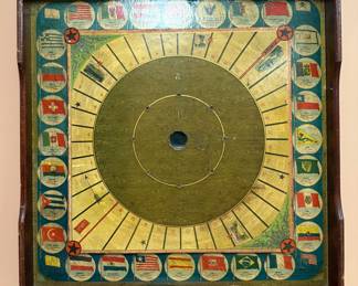 Antique McLoughlin Bros Double Sided Game Board
