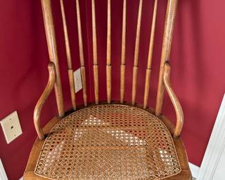 Vintage Cane Seat Chair