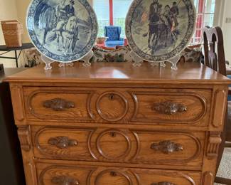 Victorian Walnut Dresser