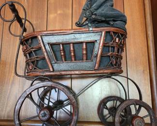 Repro of an Antique Baby Doll Carriage/Buggy.