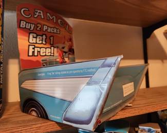 Rare Vintage Camel Cigarette Light Up Store Display Tabacco Adverting Piece.