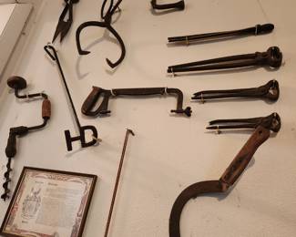 Antique Tools, etc.