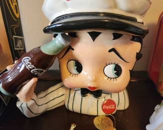 Betty Boop Coca Cola Savings Bank.