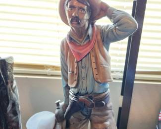 Vintage Cowboy Figurine