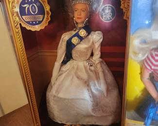 Barbie Signature Queen Elizabeth II Platinum Jubilee Doll. Circa 2022.