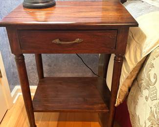 One of Two Matching Bedside Tables Available.