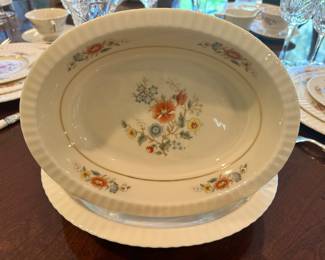 Gorgeous Lenox 'Temple Blossom" Dinnerware Available.