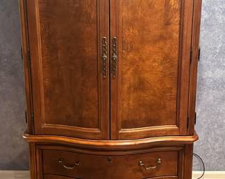 Luxurious Thomasville Wardrobe with Two Pull Out Drawers.
