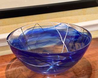Another View of the Fabulous Kosta Boda Centerpiece Bowl.