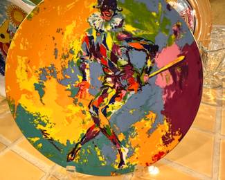 "Harlequin" by Leyroy Neiman for Royal Doulton, Limited Edition Plate.