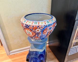 Another View of the Antique Japanese Cachepot.