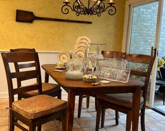 Gorgeous Tenpenny (Michigan) Dining Table Set and China Available.