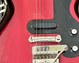 Up Close View of the 1965 Gibson "Melody Maker".