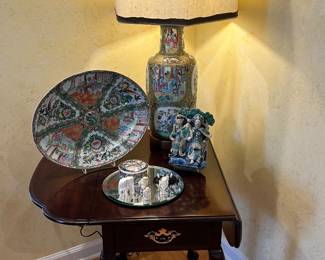 Great Side Table Shown with One Side Lowered.
