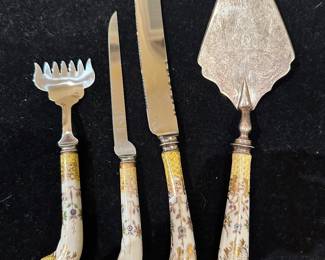 A.E Lewis & Co Sheffield Serving Pieces, Truly Lovely.