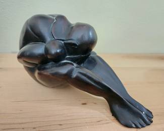 Replica sculpture of August Rodin's Torso of Adele. 