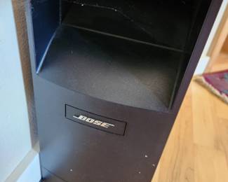Bose speaker system. 