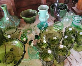 Indiana. Uranium, green depression