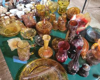 Amber glass