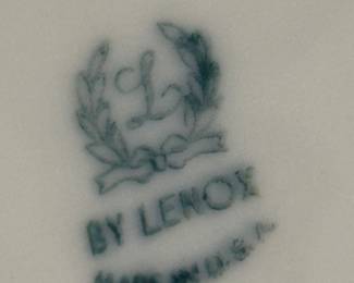 Several pieces of vintage lenox