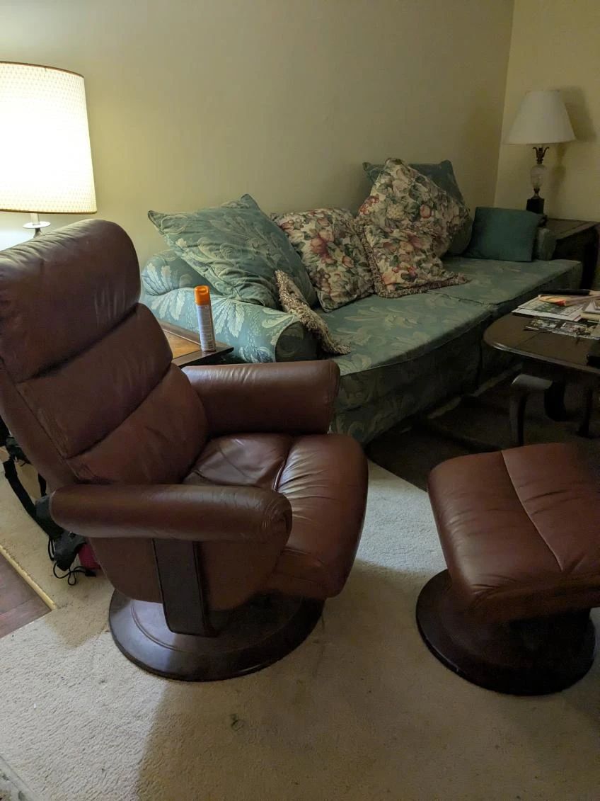Laz boy chair & ottoman