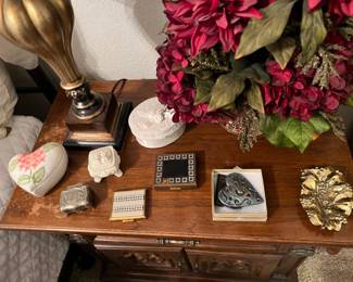 TRINKET BOXES, COMPACTS