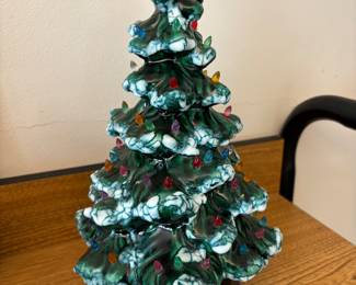Vintage ceramic tree